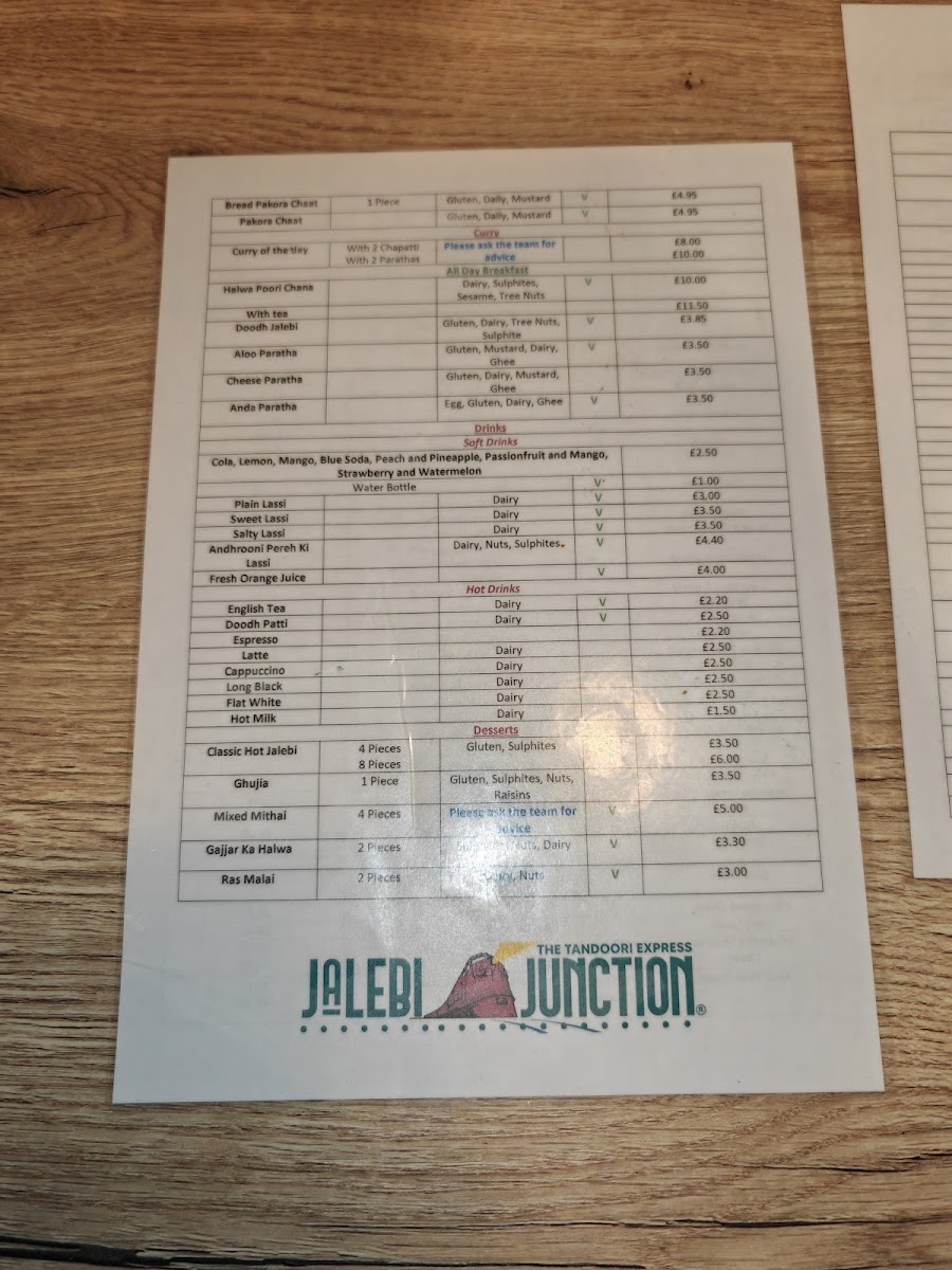Jalebi Junction Menu - Image 5
